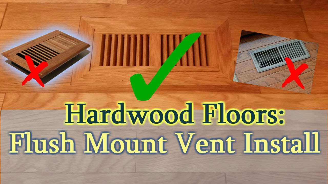 Flush Mount Vent Install