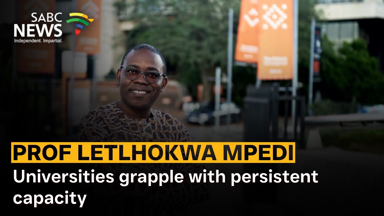 Universities grapple with persistent capacity: Prof Letlhokwa Mpedi
