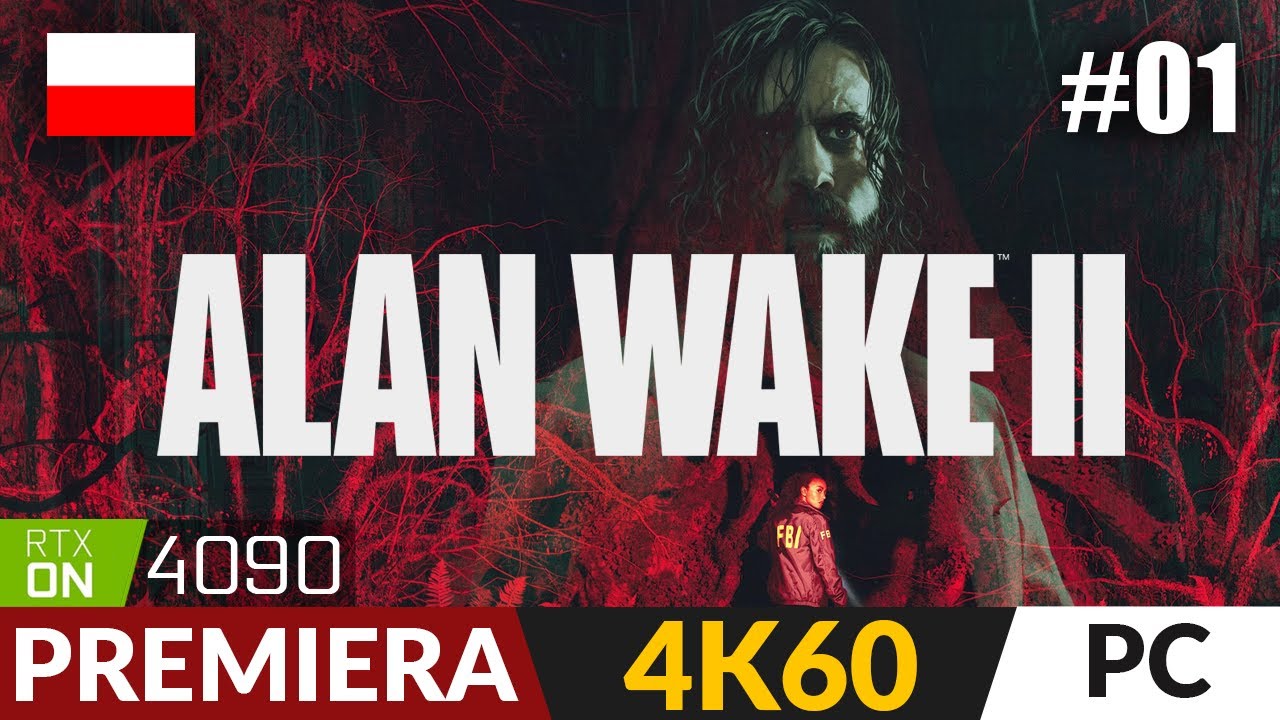 Alan Wake 2 PL 🔦 #1 - odc.1 ⛺️ Pisarz powraca! | Gameplay po polsku 4K - RTX 4090