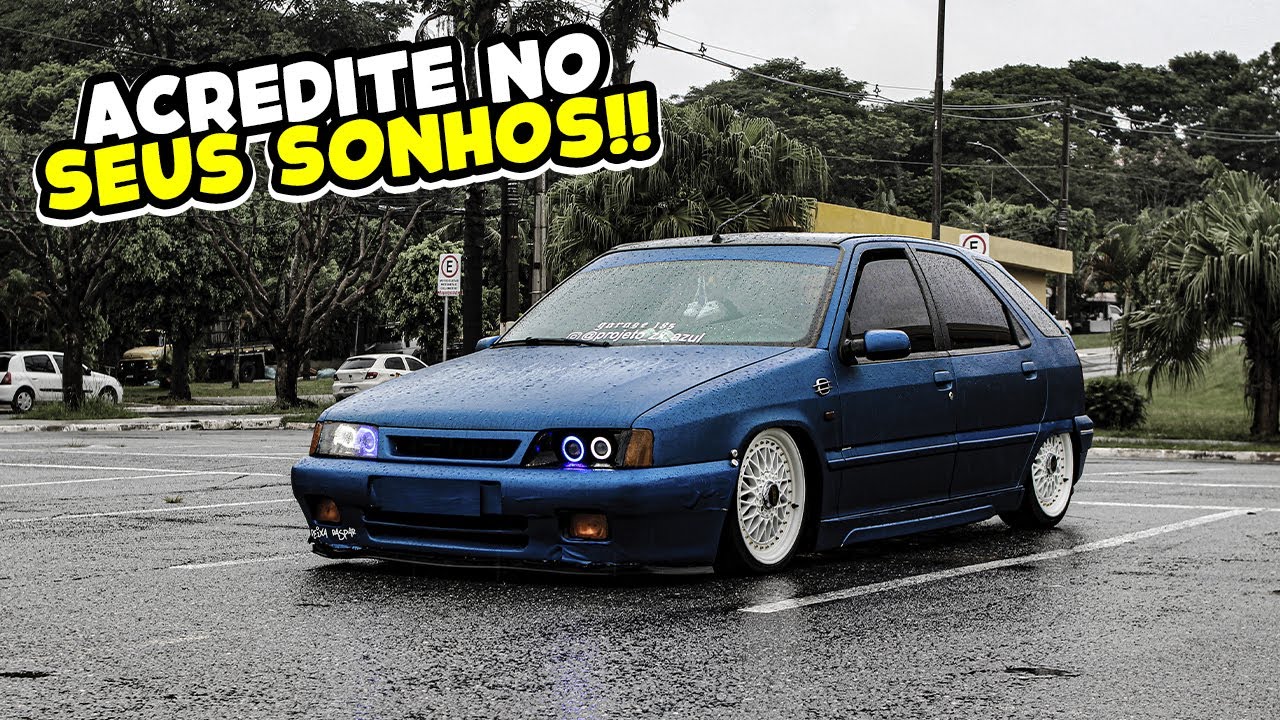 CITROEN ZX MONTADO NA SUSPENSÃO A AR E BBS 17