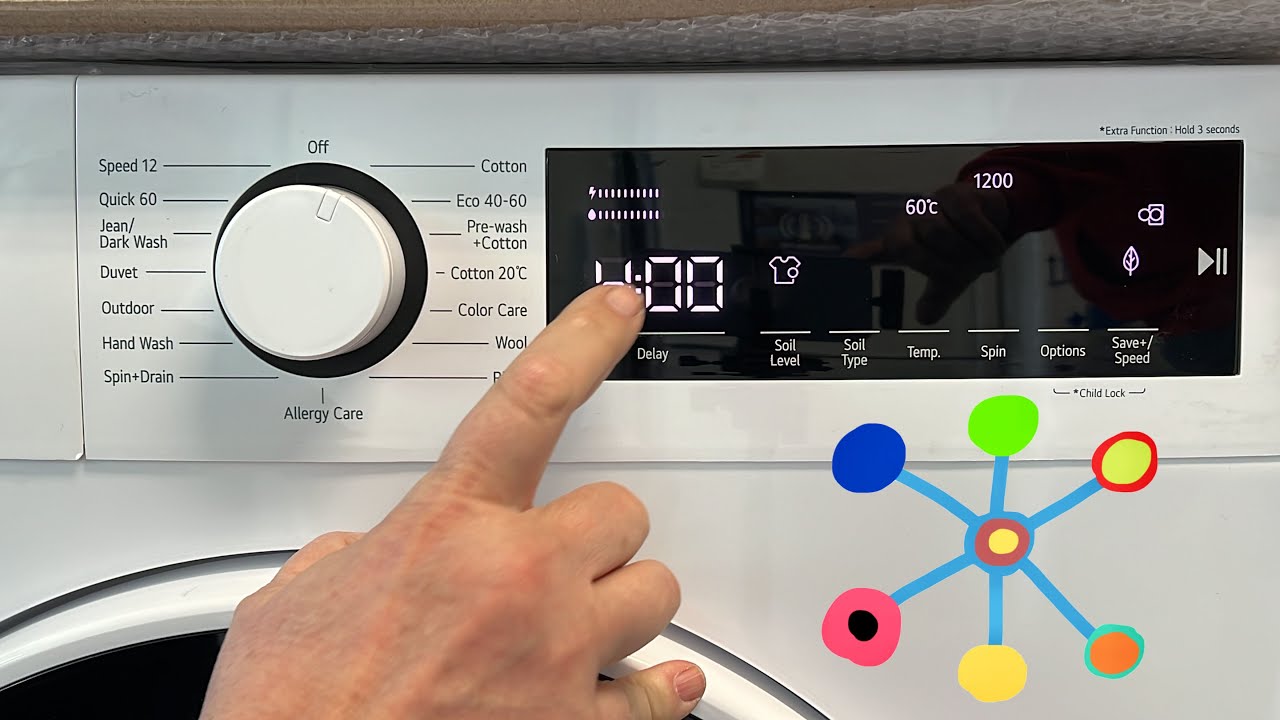 👚👔🧦🧤👉 LG F2WT208S0E GŐZMOSÓGÉP - STEAM WASHING MACHINE