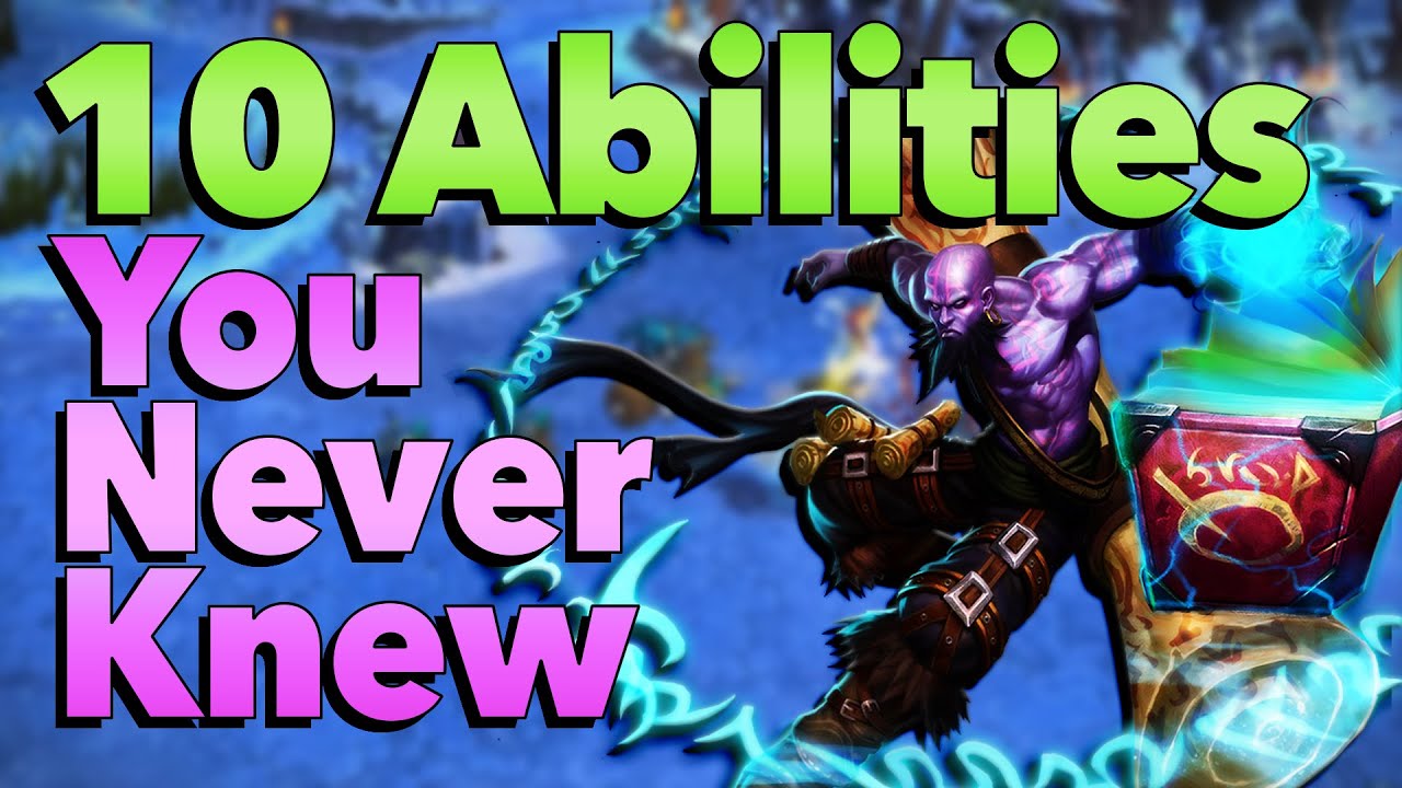 10 Abilities You Might Not Know Existed in League of Legends