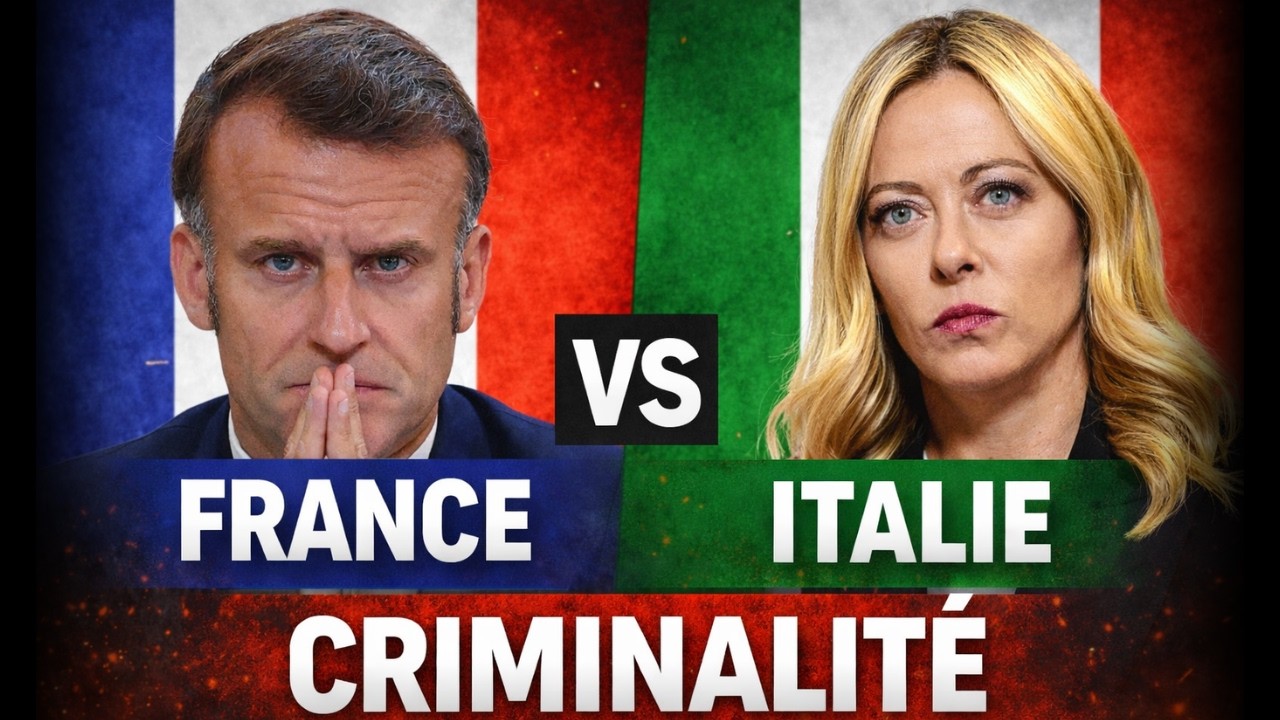 FRANCE vs ITALIE : Quel est le pays le plus dangereux ? (Vrais chiffres)