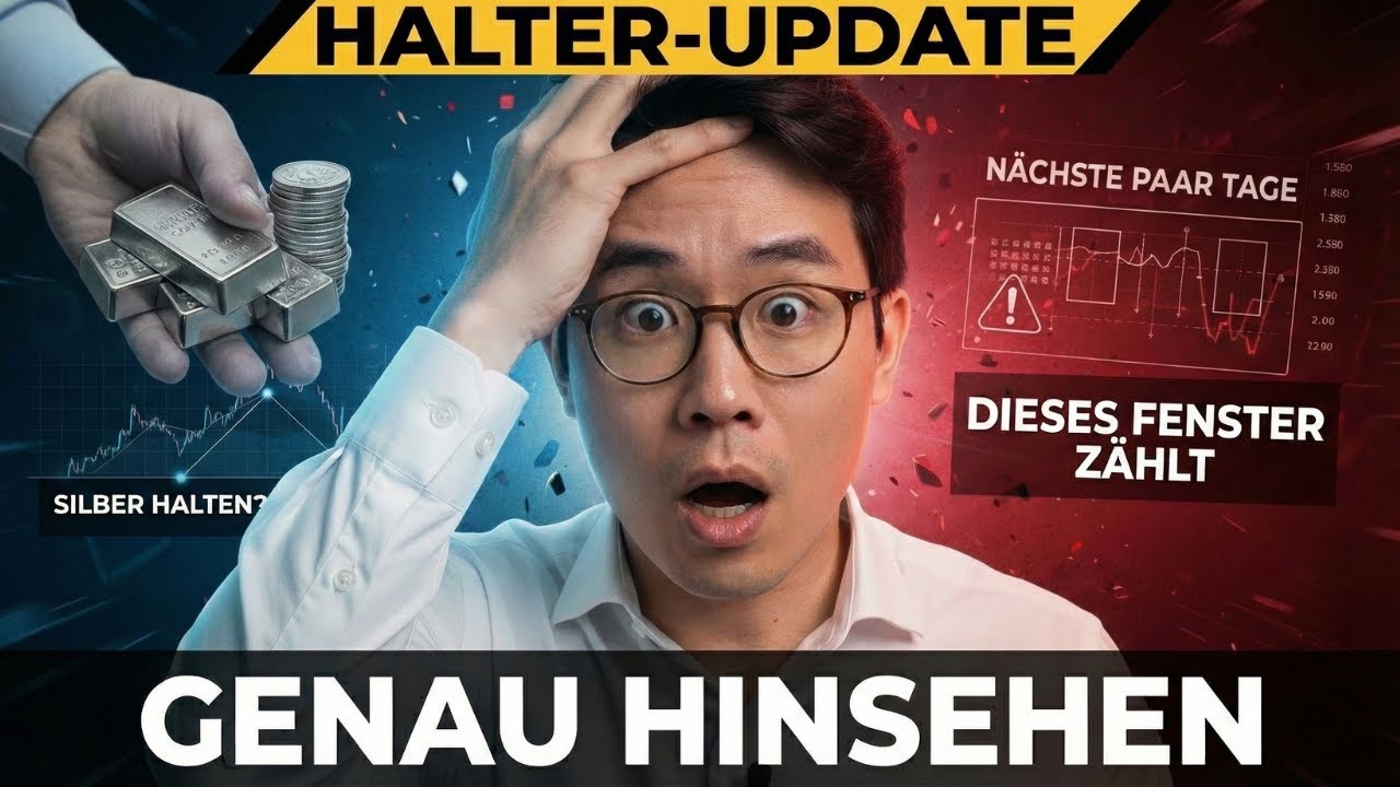 Wenn du planst, Silber zu halten, sind die nächsten Tage entscheidend