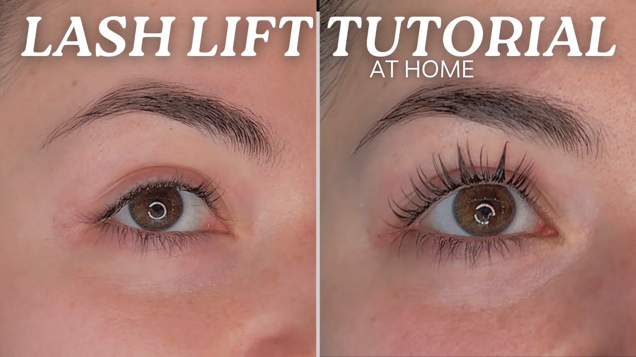 at-home lash lift tutorial | amazon lash lift kit (ayasal)