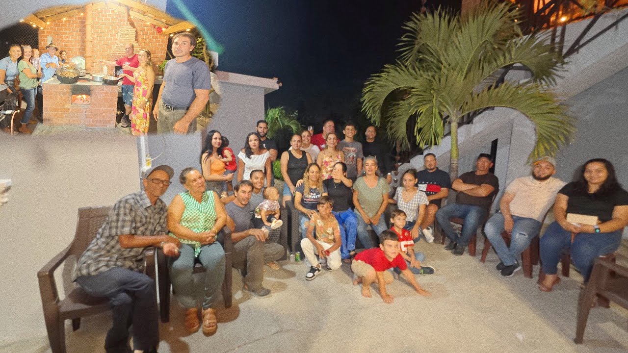 MIREN😀cuantas PERSONAS COMIERON de esté CHIVO GISADO CON ARROZ BLANCO en CASA de mi PRIMO😋