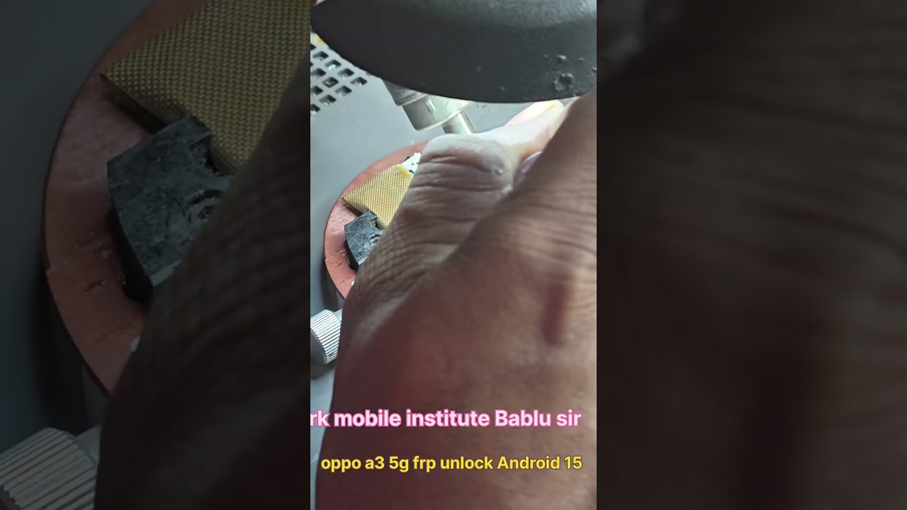 Oppo a3 5g frp unlock ic remove 