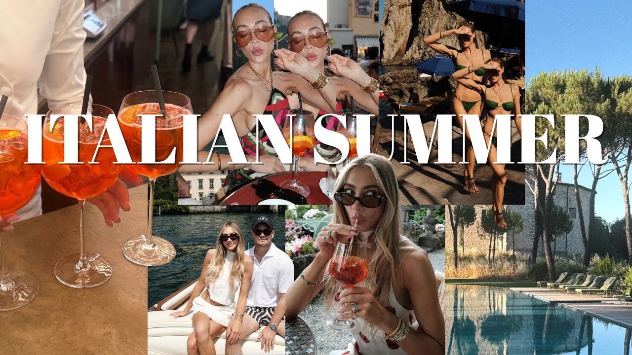 my italian summer! lake como, umbria, capri & more