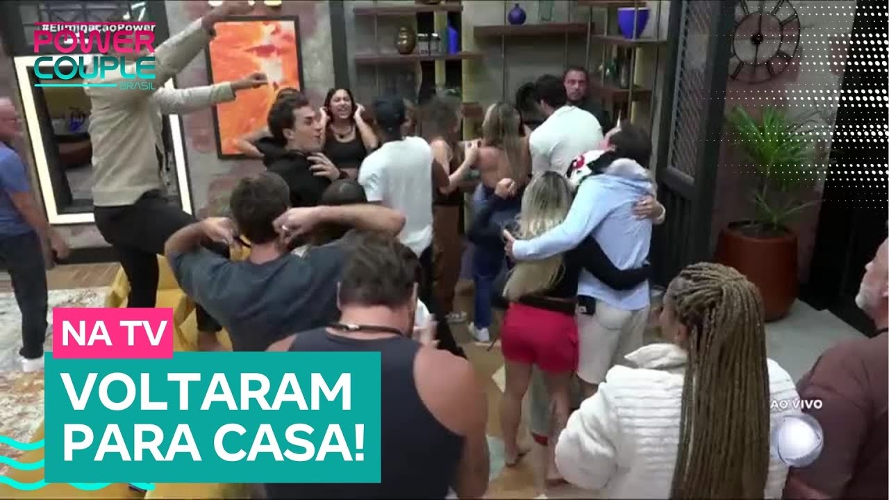 Gretchen e Esdras são salvos e voltam para a Mansão Power | Power Couple