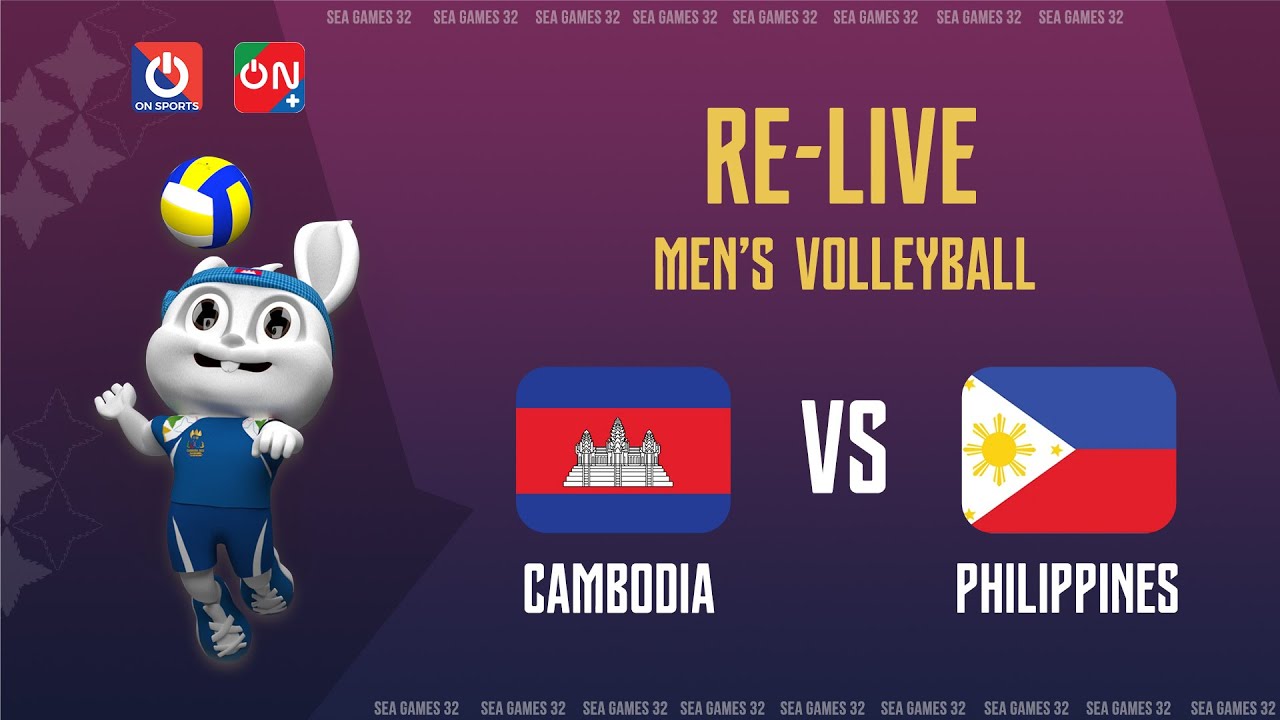 Full HD | Cambodia - Philippines | Group A - Men's Volleyball SEA Games 32