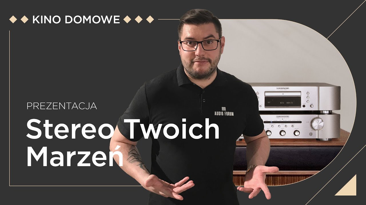 Stereo Twoich marzeń Marantz PM6007 + kolumny głośnikowe (zestaw stereo)