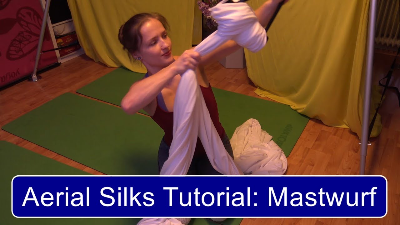Rigging Aerial Silks Tutorial: Wie befestige ich mein Vertikaltuch an der Glocke?