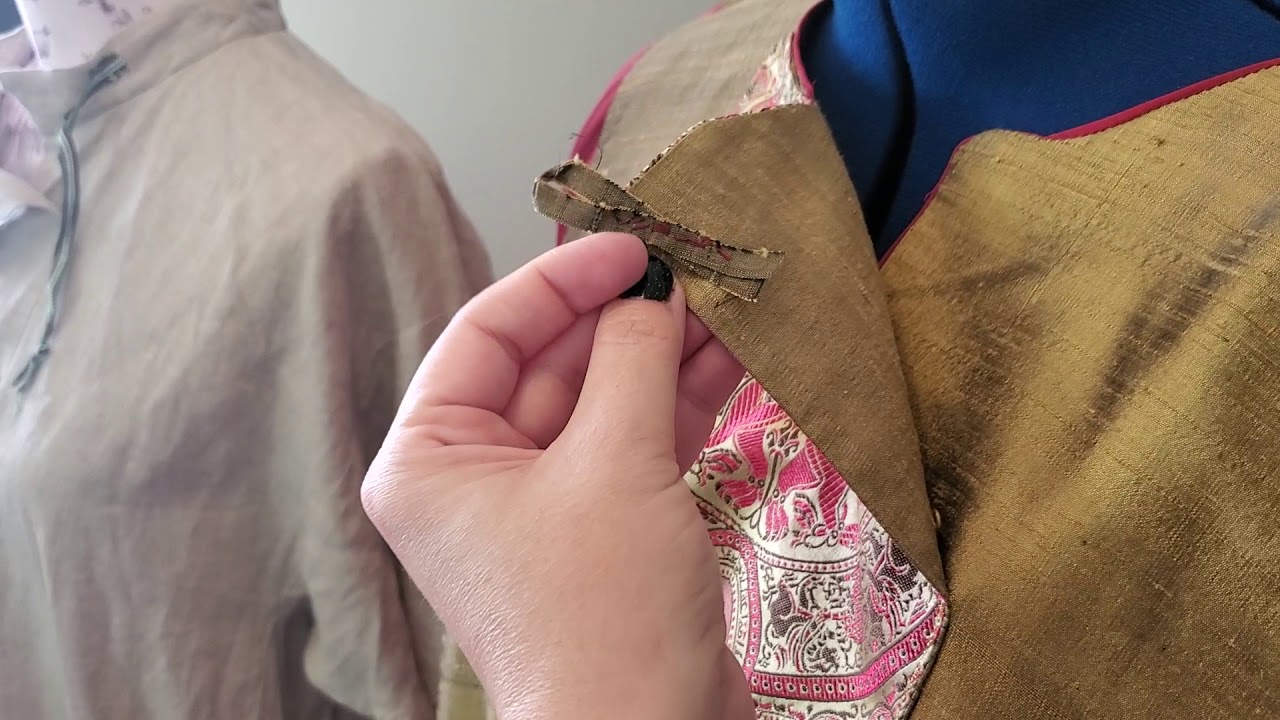 Byzantine Placket Collar/Manazan Tunic Show-and-Tell - SCA/LARP/Living History Clothing