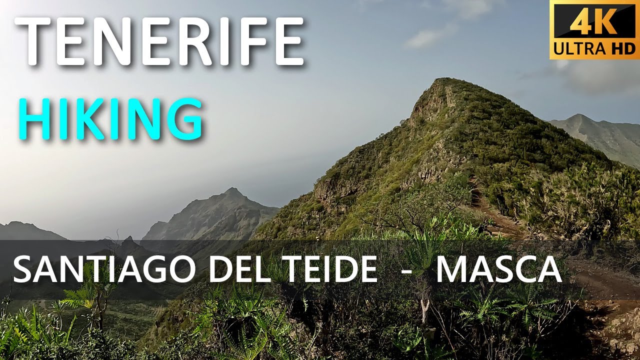 Tenerife Hiking. From Santiago Del Teide to Masca. One of the most beautiful walks on Tenerife.