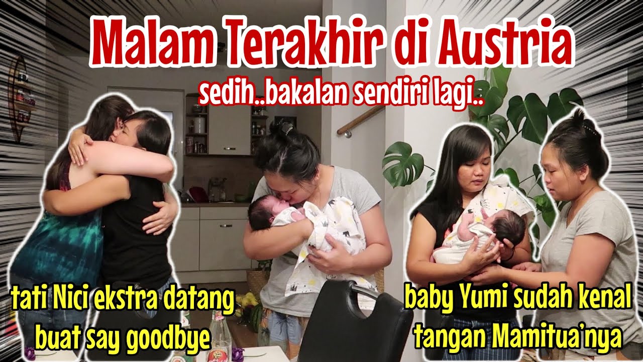MALAM TERAKHIR MAMITUA DI AUSTRIA, BAKALAN SEPI & GAG ADA YG BANTU😥