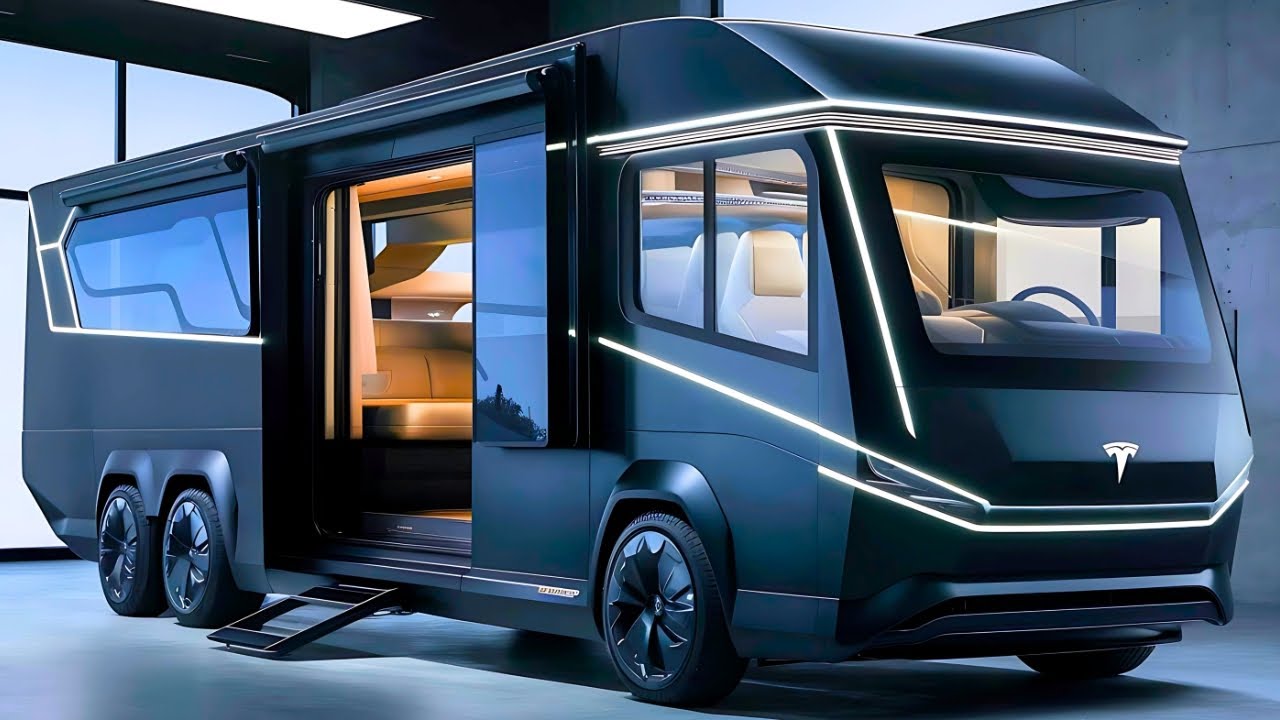 2025 Tesla Motorhome Review - Full Tour and Features Revealed!