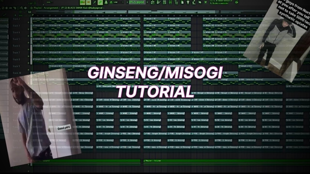 HOW TO MAKE GINSENG/MISOGI/LUCY BEDROQUE TYPE BEATS IN UNDER 5 MINUTES 