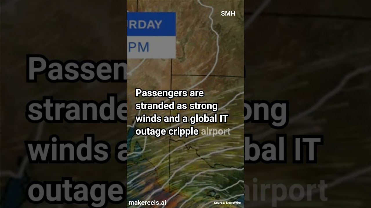 Travel Chaos Unleashed: 90kmh Winds Disrupt Major Airport Operations