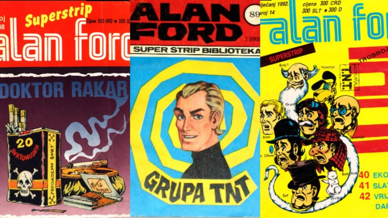Alan Ford VJESNIK – SVI RETKI I TRAŽENI STRIPOVI!!!