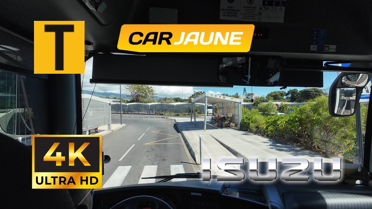Ligne T Car Jaune | Sainte-Marie/Saint-Pierre par les aéroports et les plages