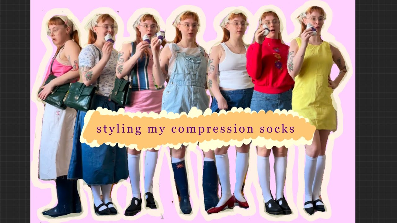 styling my compression socks