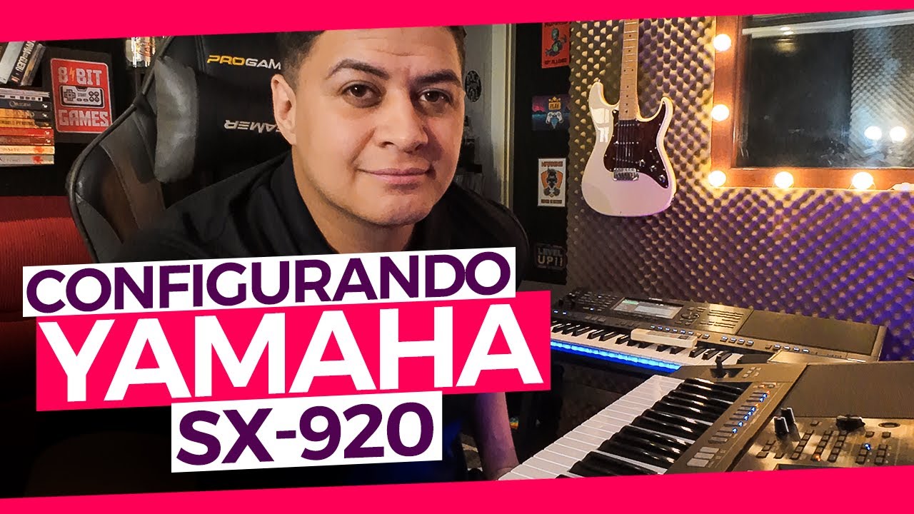 Vlog - CONFIGURANDO NOVO TECLADO Sx-920