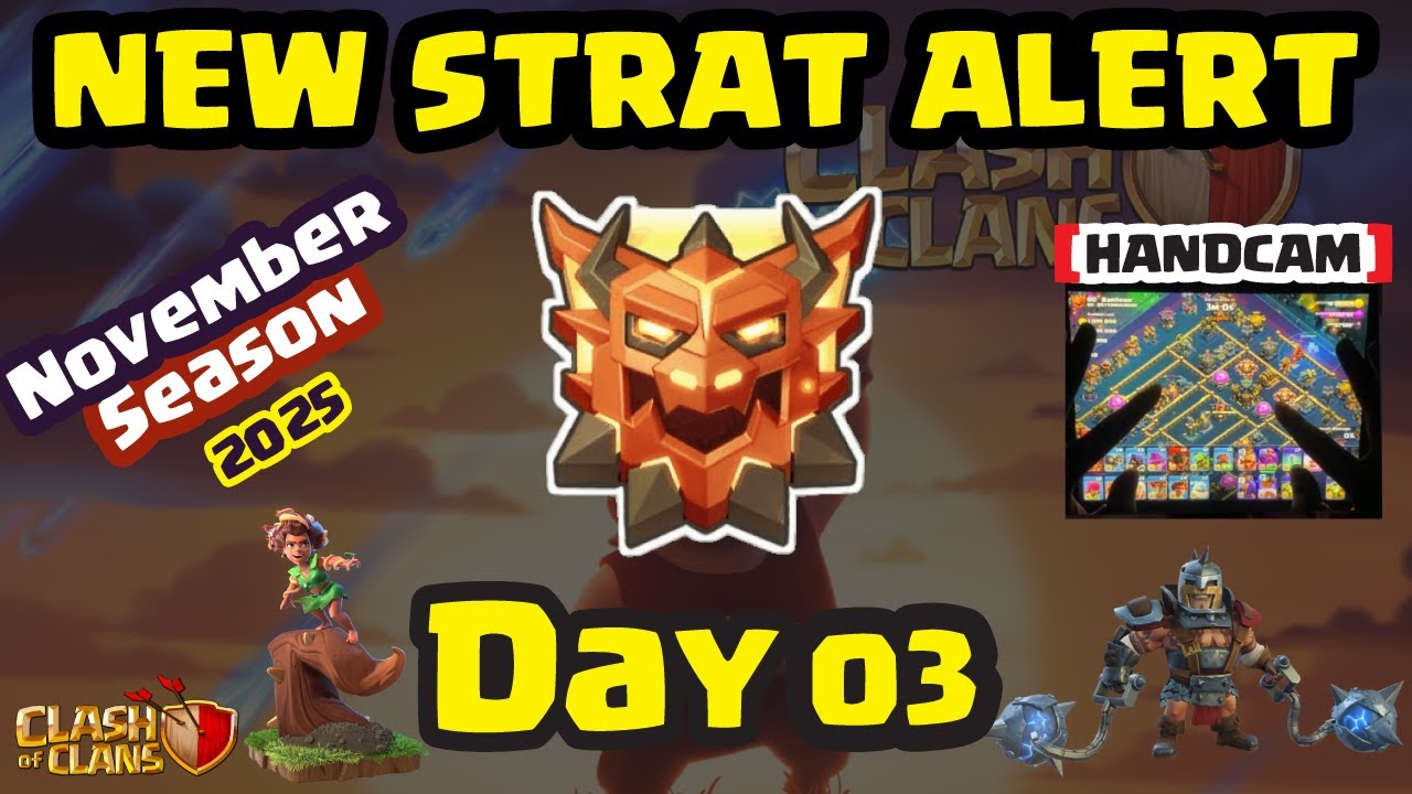 TH17 Attack Strategy Dominating Clash of Clans Legends League!