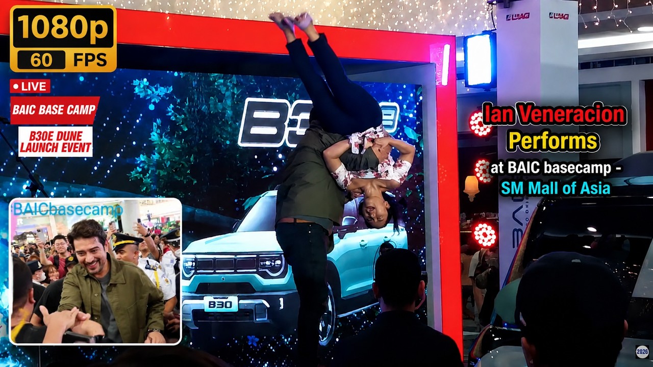 Ian Veneracion Performs at #BAICbasecamp (60FPS)