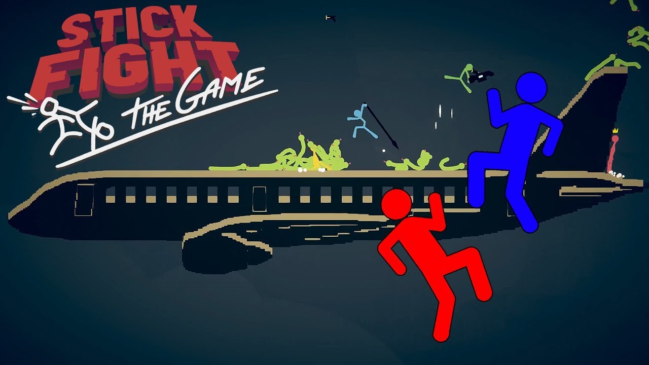 We Face Off Against Snakes on a Plane in Stick Fight The Game