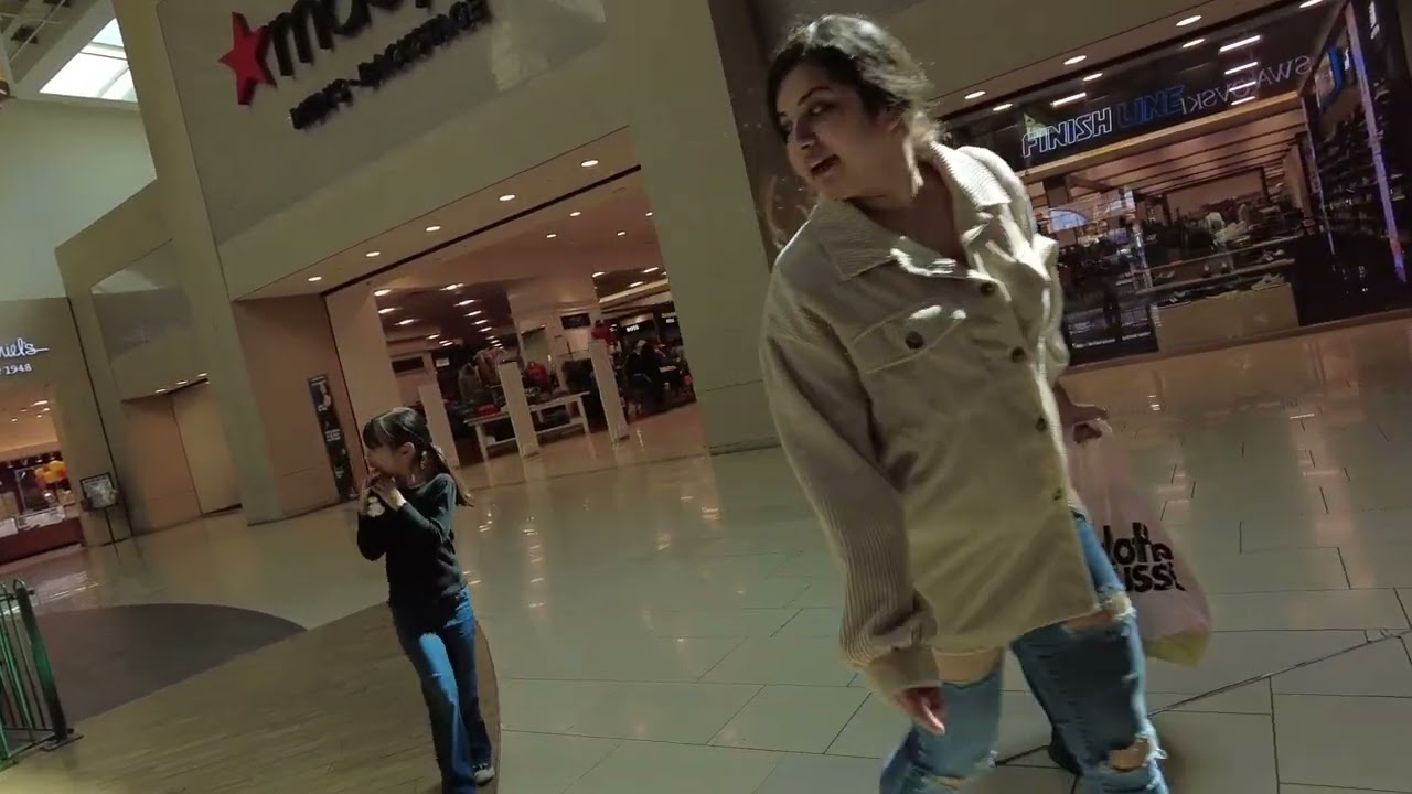 3-04-24  Going Through Fasion Fair Mall In Fresno Ca.