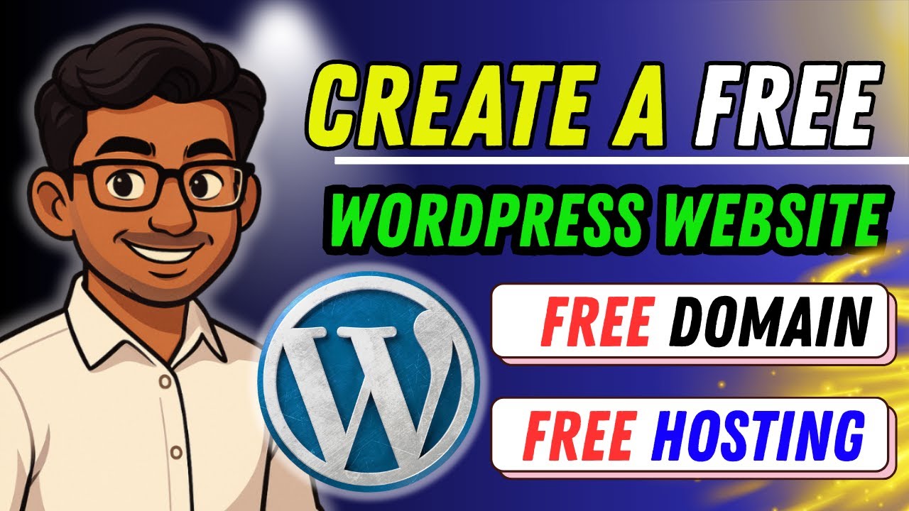 How to Create a Free WordPress Website 2025 | Free Domain + Free Hosting 🔥