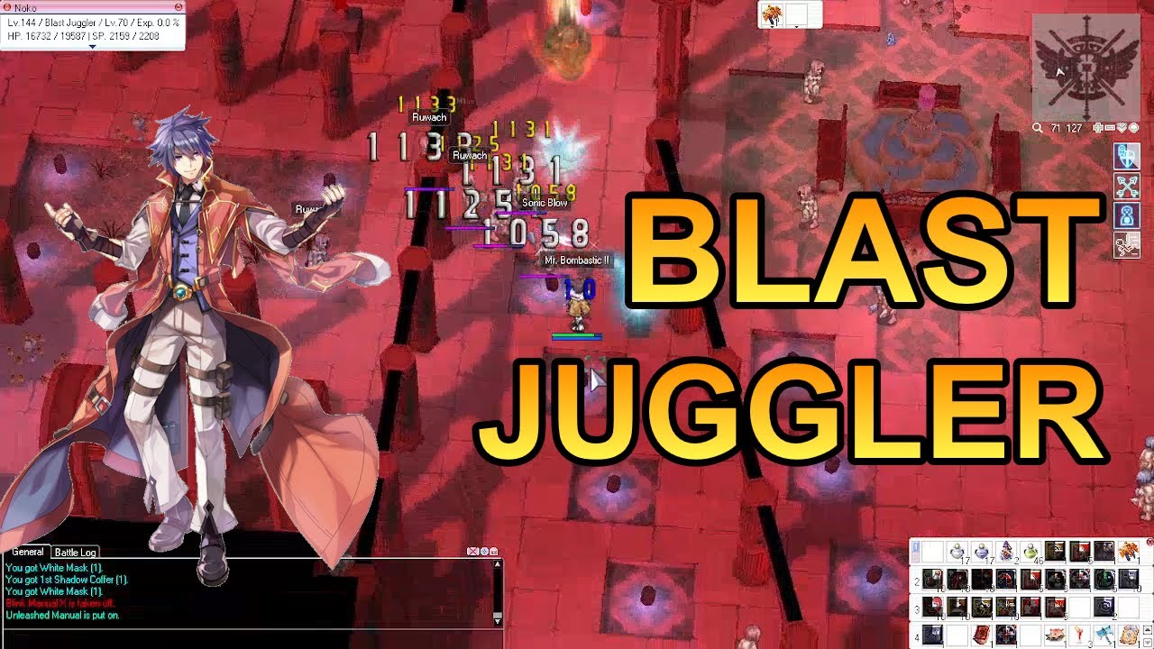[Echoes of Morroc] Blast Juggler - Zeny Farming in Rachel Sanctuary