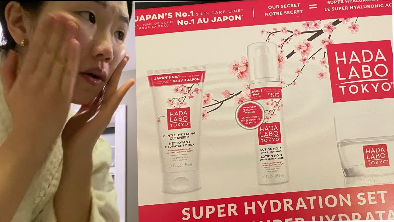 Unboxing HADA LABO Tokyo Japan’s No.1 Skincare Super Hydration Set Review [Skincare Journey]