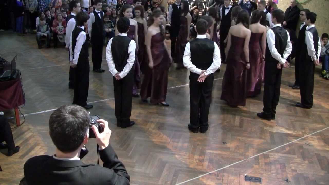 Felsős farsang 2013 keringő Szilágyi Miskolc
