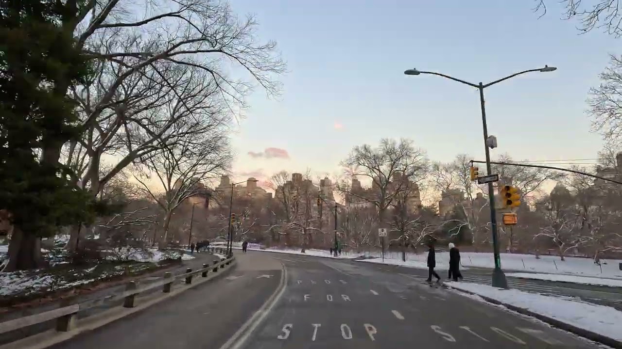 Central Park Loop biking - January 19, 2026