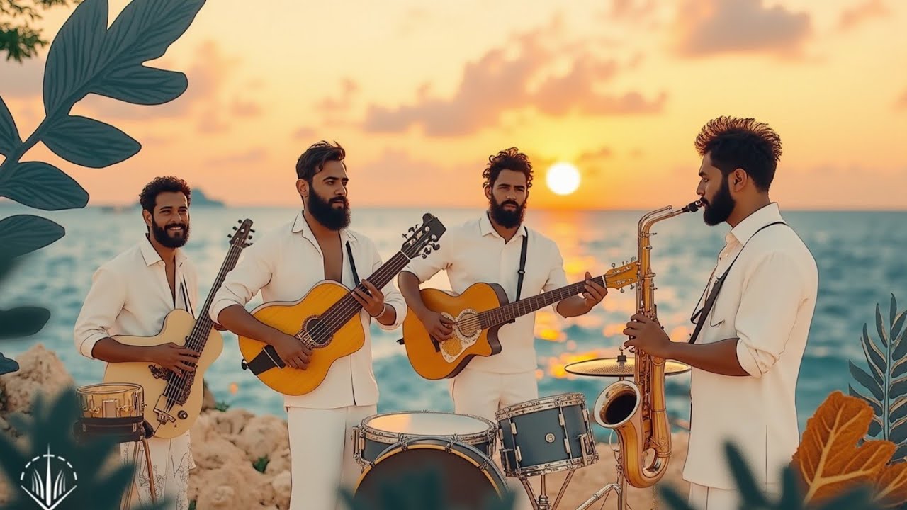 Bossa Nova Guitar Sunset Chill | Relaxing Beach Music for Evening Vibes