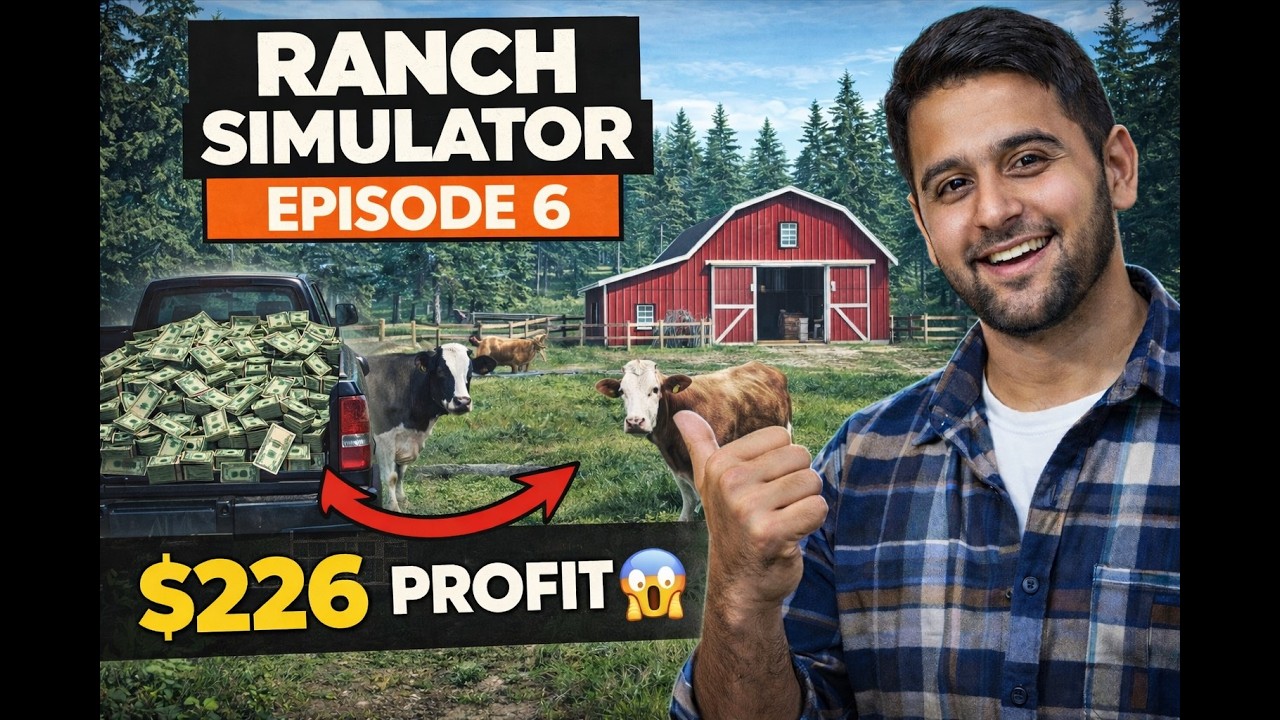 Ranch Simulator EP 6 🔥 | Aaj Kama Liye $226 Profit 💰 | Ranch Business Grow Ho Raha Hai!