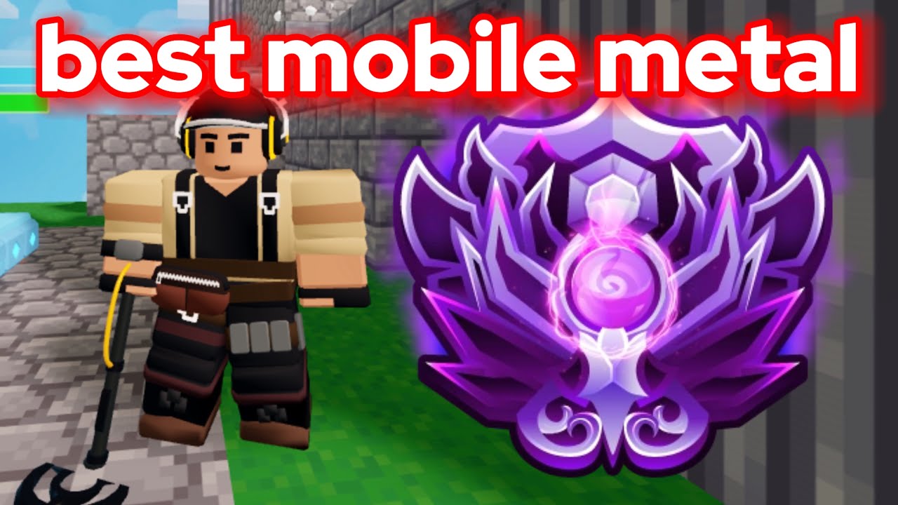 The BEST MOBILE METAL in RANKED S11! (Roblox Bedwars)