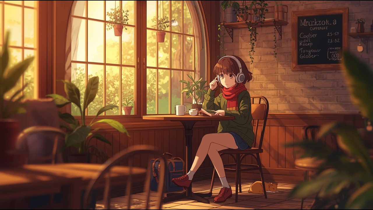A Book, a Cozy Blanket & the Autumn Breeze 🍂 | Lofi Hip Hop [No AI] 6