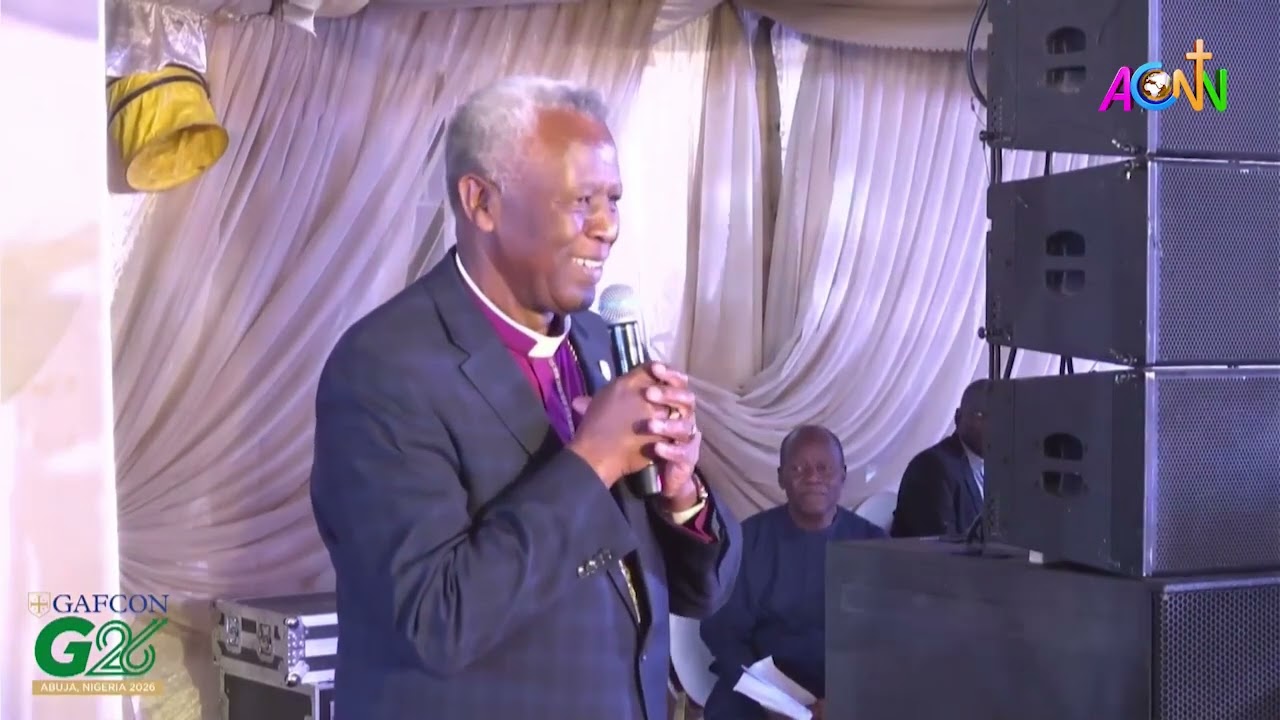 PRIMATE NDUKUBA HOST GAFCON DELEGATES TO DINNER