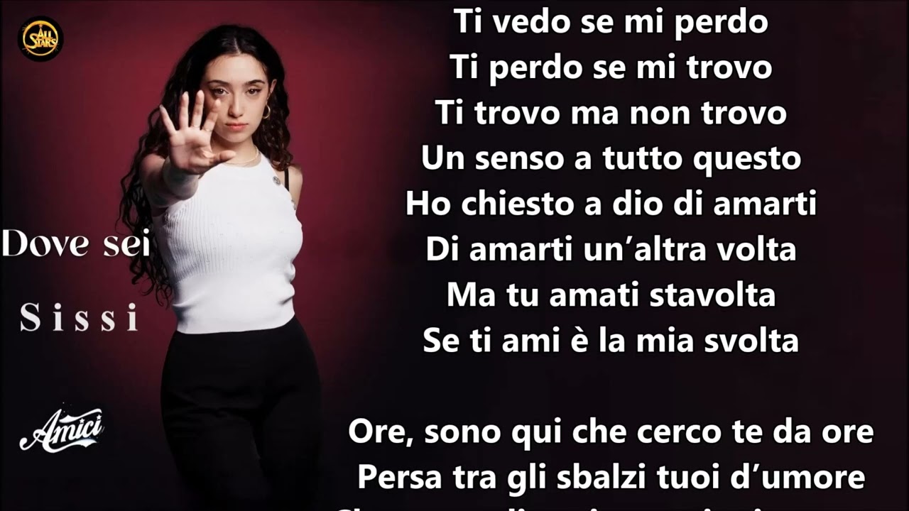 Sissi Dove sei Testo