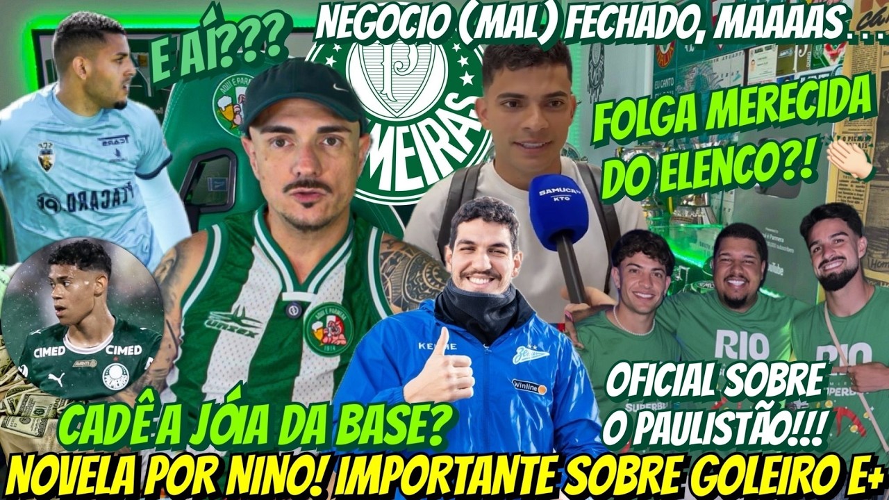 🚨 NEGOCIO (MAL) FECHADO, MAAAAS… NOVELA POR NINO! IMPORTANTE SOBRE GOLEIRO… CADÊ A JÓIA DA BASE? E+