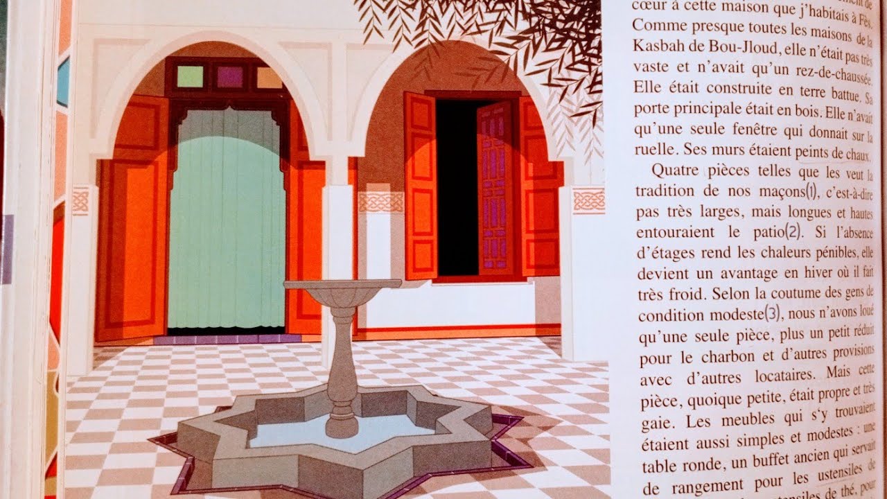 CE2· Lecture (suite) Une maison marocaine  page 91 . Le trésor des mots .