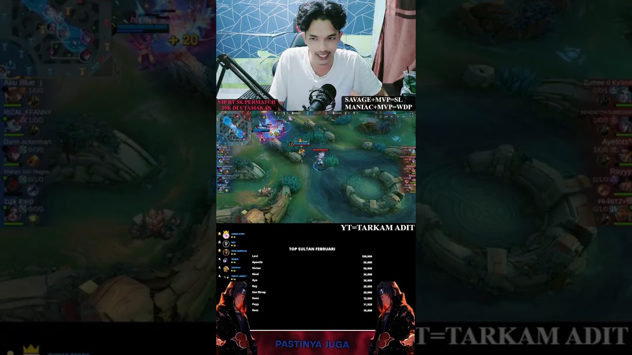 ROOMTOUR DENGAN GAMPLAY SEPERTI MPL😱😱