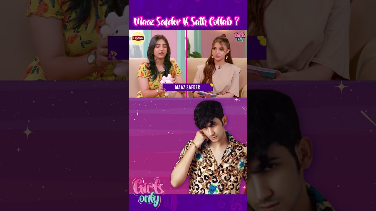 Maaz Safder K Saath Collab? #GirlsOnly #dananeer #chahtfatehali #shorts #viral