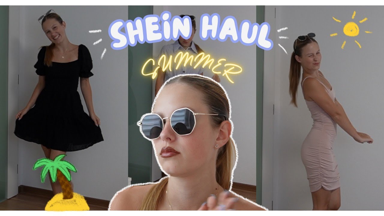 LETNÍ SHEIN HAUL 🌊🌺  || linda novakova