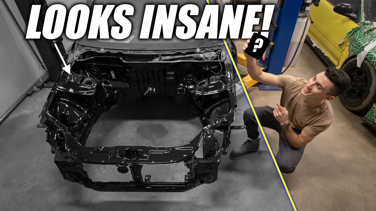 I'll Never Paint The Same Again! - Painting EK Engine Bay