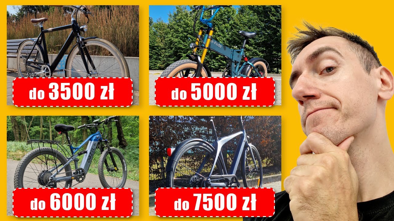 Ranking 22 Chińskich rowerów elektrycznych z 2025 ☝ - przedział cenowy