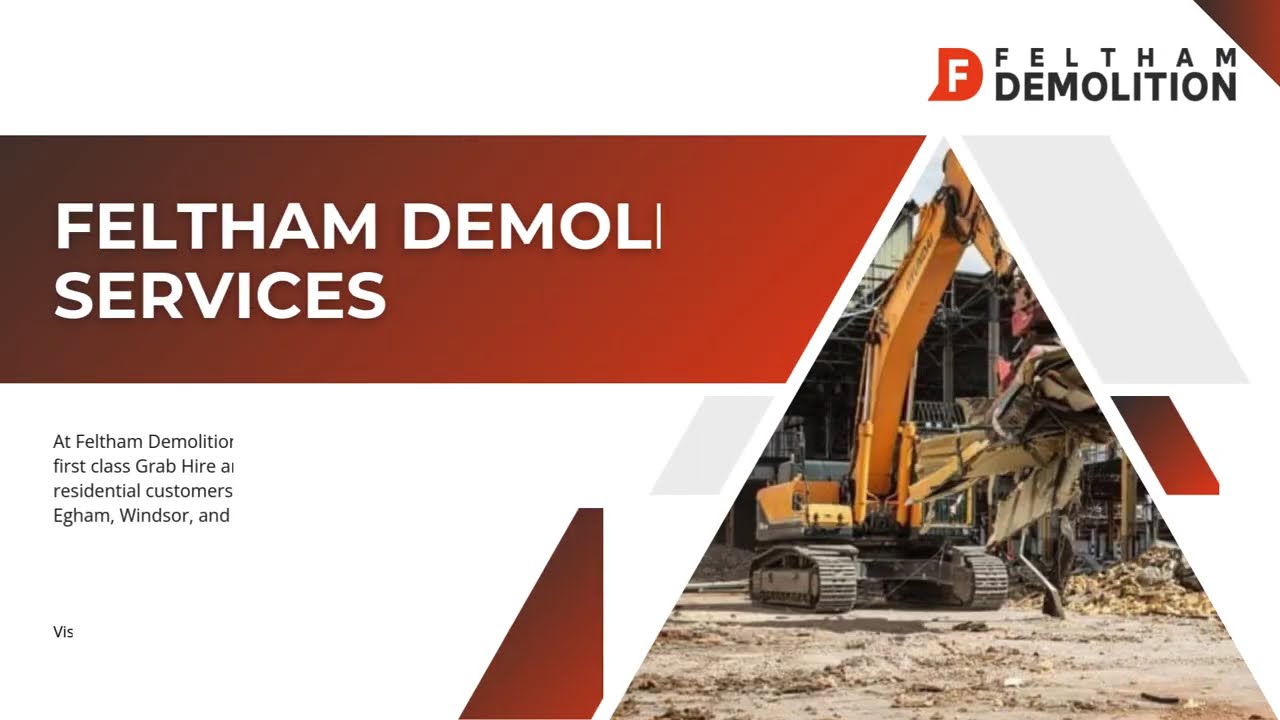 Feltham Demolition Services - Grab Hire Staines Egham, UK | Grab Hire Services Staines