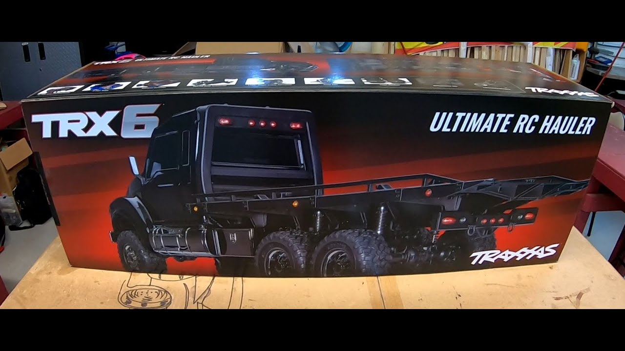 Traxxas TRX6 Ultimate RC Hauler 6x6 Unboxing